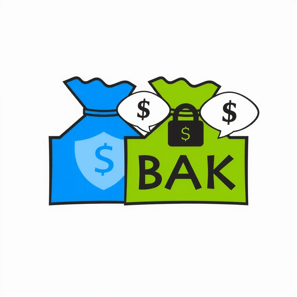 Icône de virement bancaire sécurisé