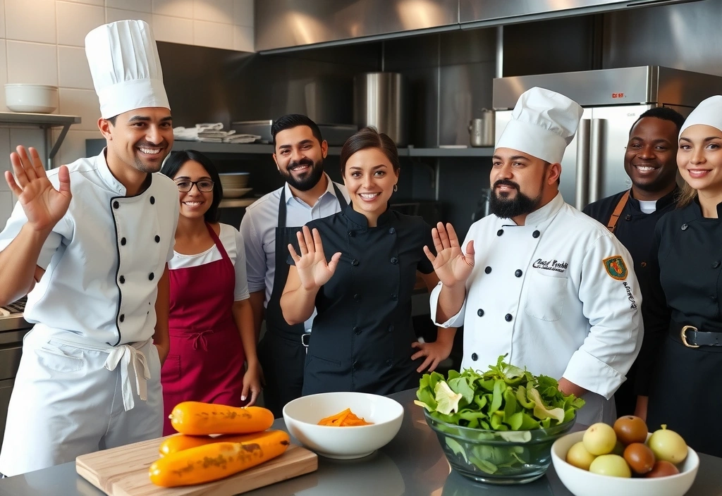 Équipe souriante de Lyonchefcv prête à aider les clients