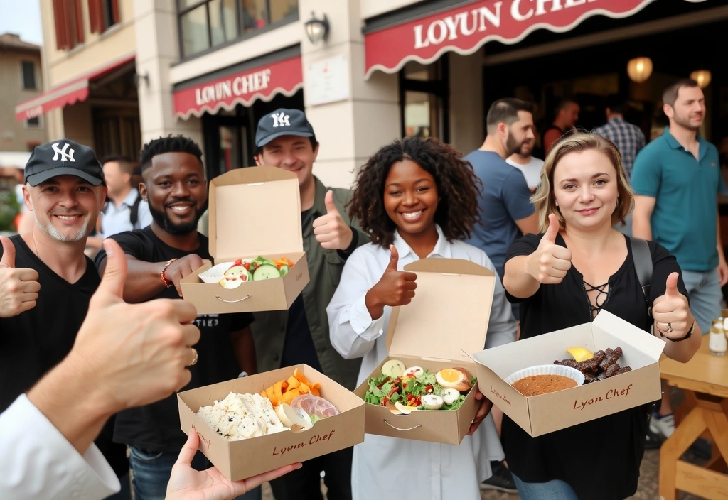 Avis clients satisfaits partageant leurs expériences avec Lyonchefcv