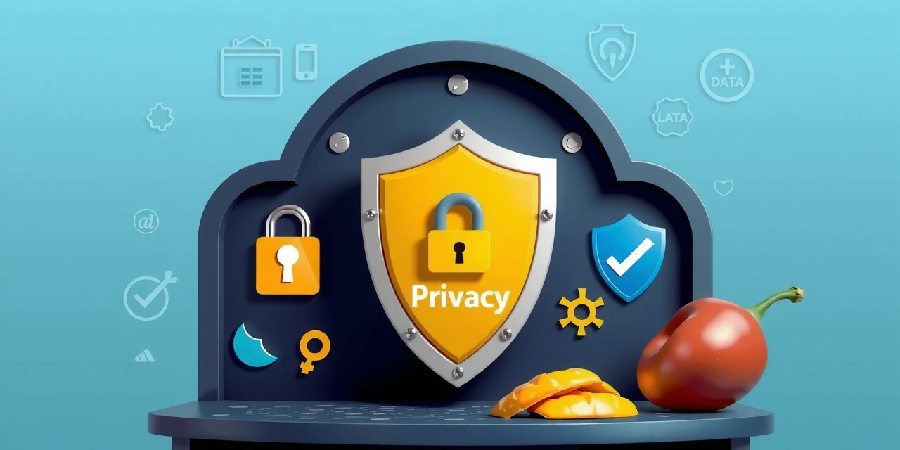 Illustration de la confidentialité des données sur Lyonchefcv