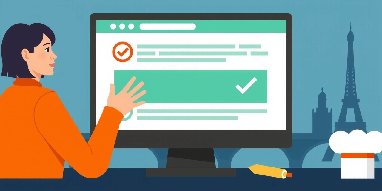 Illustration des conditions d'utilisation du site Lyonchefcv